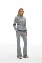 Mid-Rise Flare Pants