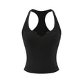 Double-Strap V-Neck Tank Top