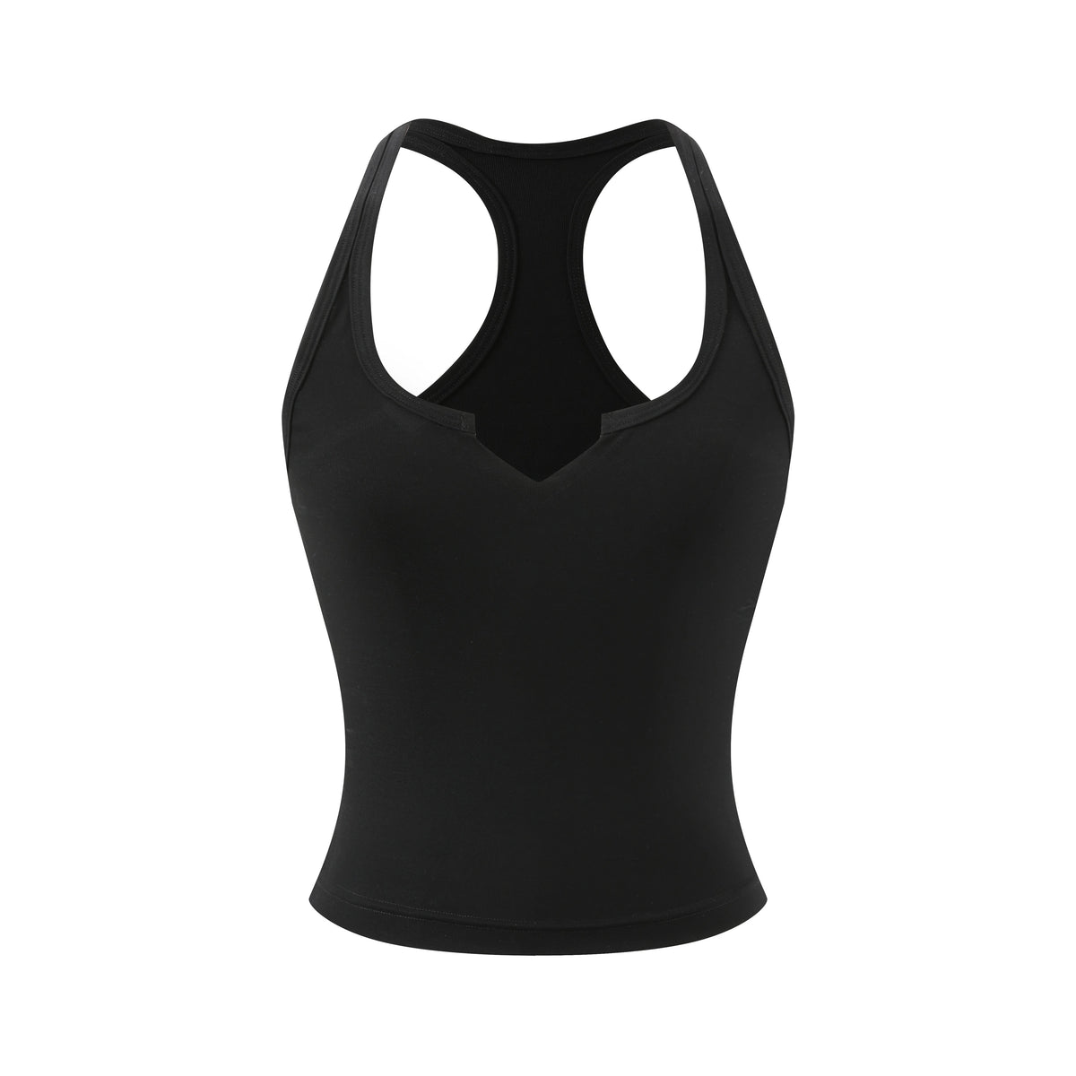 Double-Strap V-Neck Tank Top