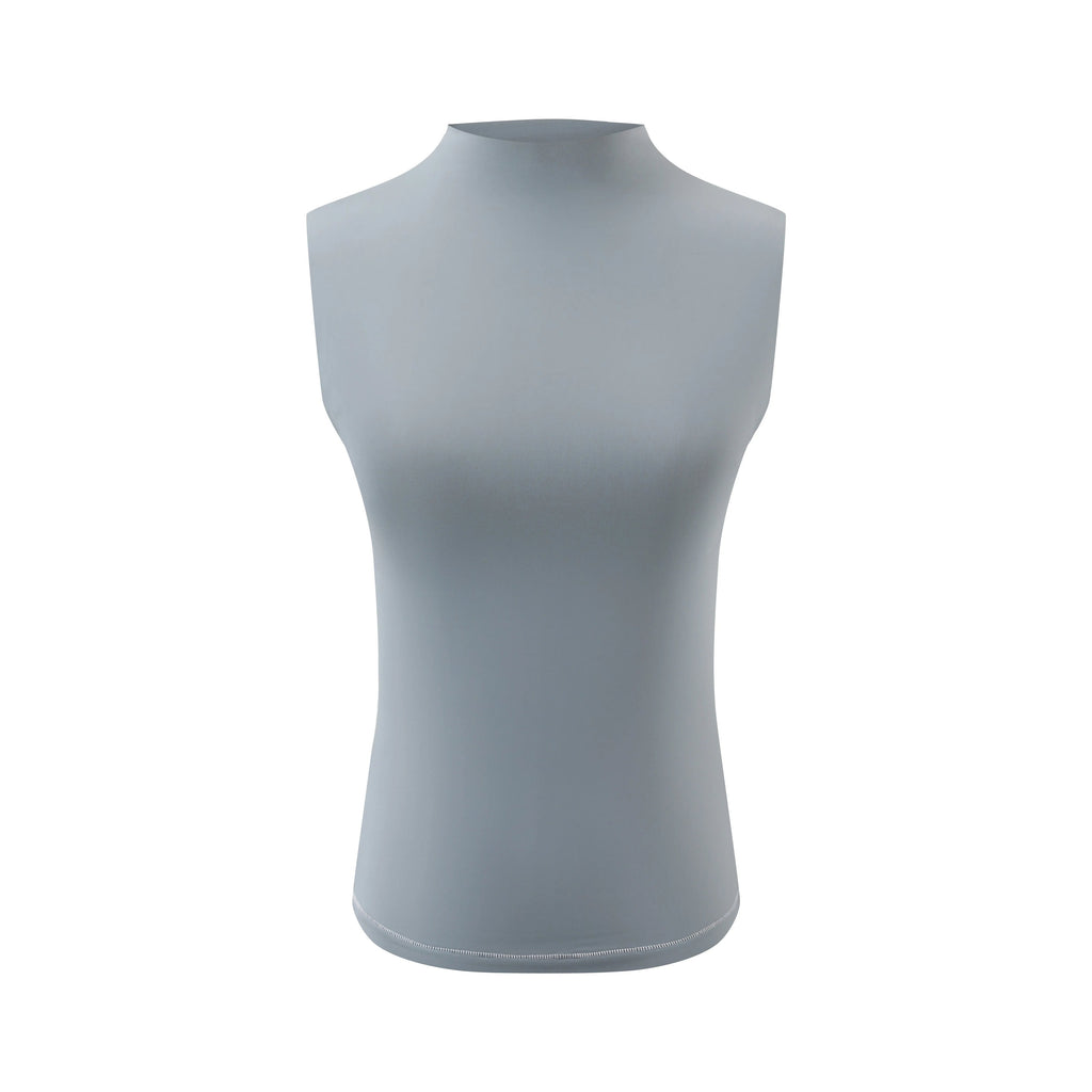 Seamless Mock Neck Tank Top