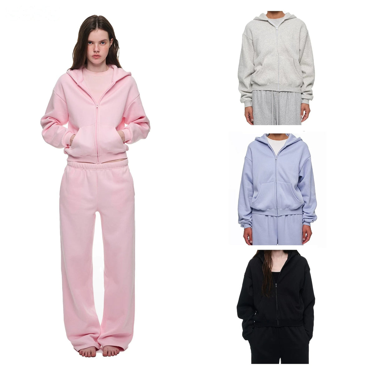 Fleece-Lined Hoodie - main image 1