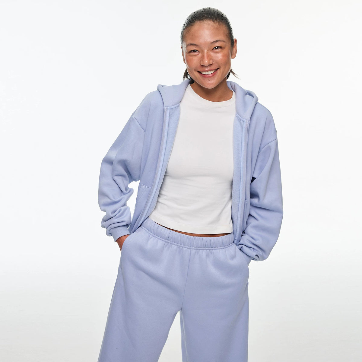 Fleece-Lined Hoodie - main image 2