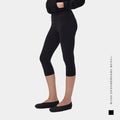 High-stretch yoga 7/8-length pants - main image 1