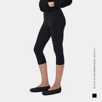 High-stretch yoga 7/8-length pants - main image 1