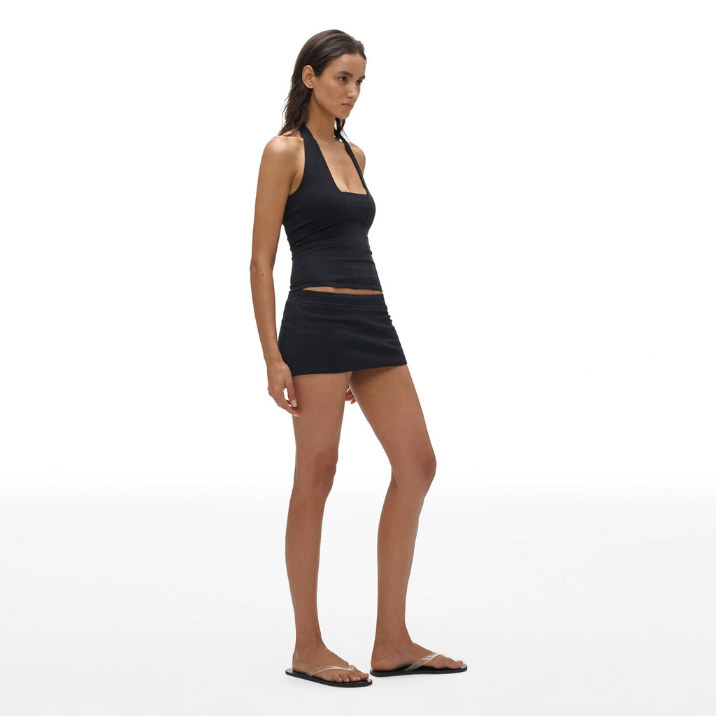 Halter Panel Tank Top - main image 3