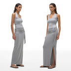 Halter Panel Tank Top - main image 5