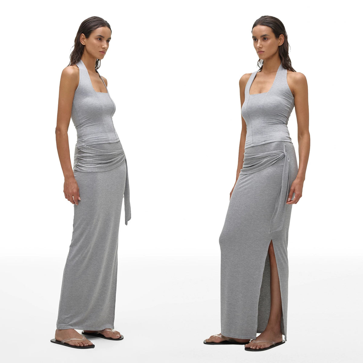 Halter Panel Tank Top - main image 5