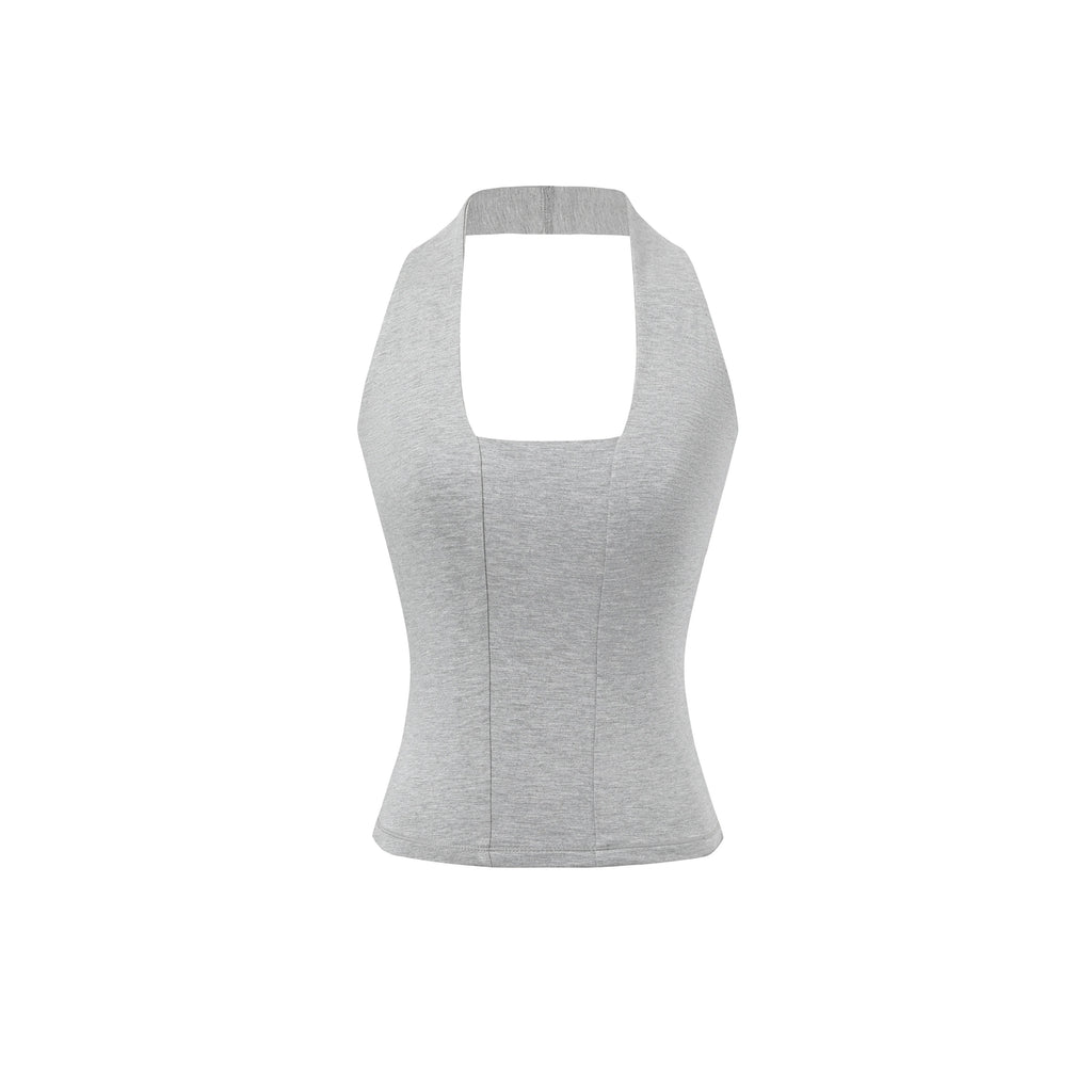 Halter Panel Tank Top