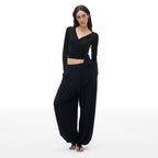 Knit Balloon Pants - main image 5