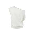 One-Shoulder Short-Sleeve Top