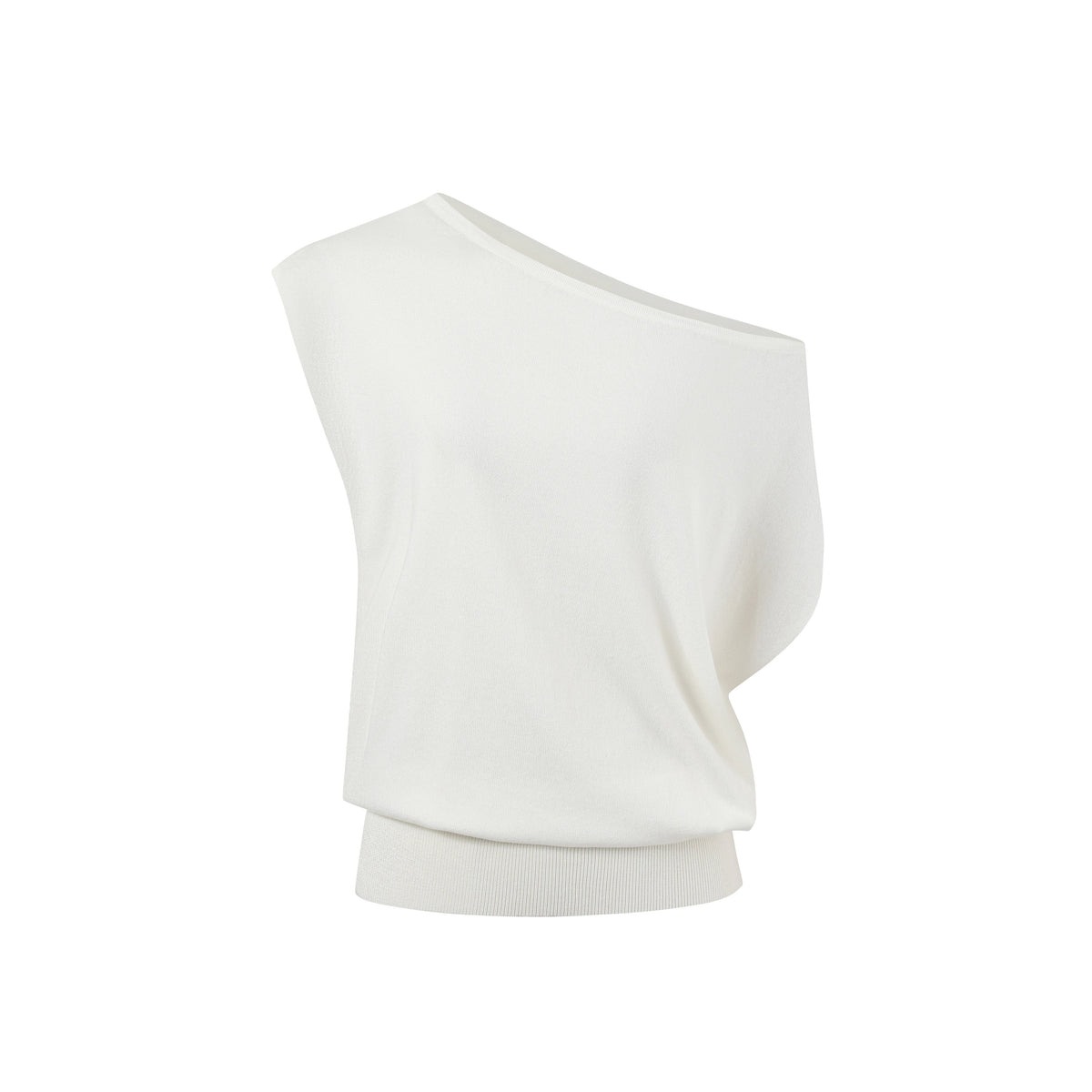 One-Shoulder Short-Sleeve Top