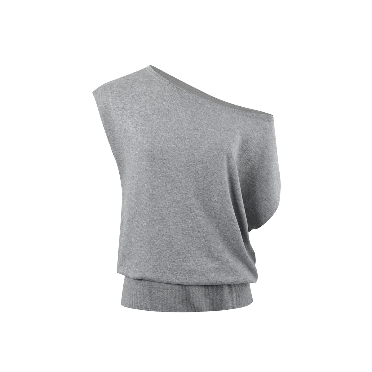 One-Shoulder Short-Sleeve Top