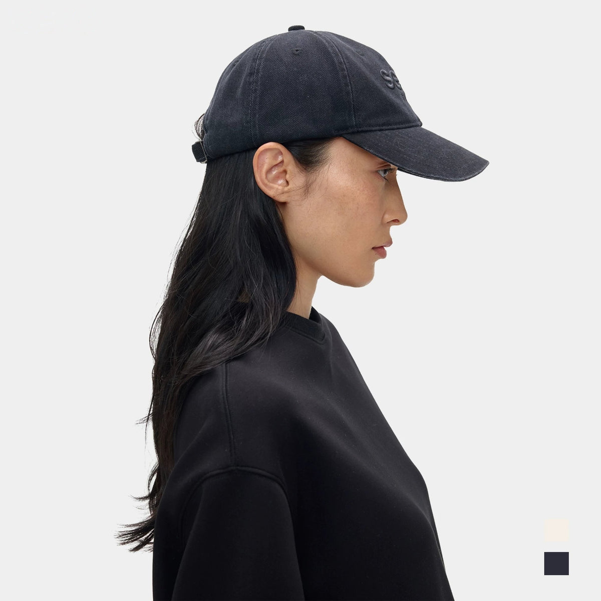 Curved-Brim Baseball Cap - main image 1
