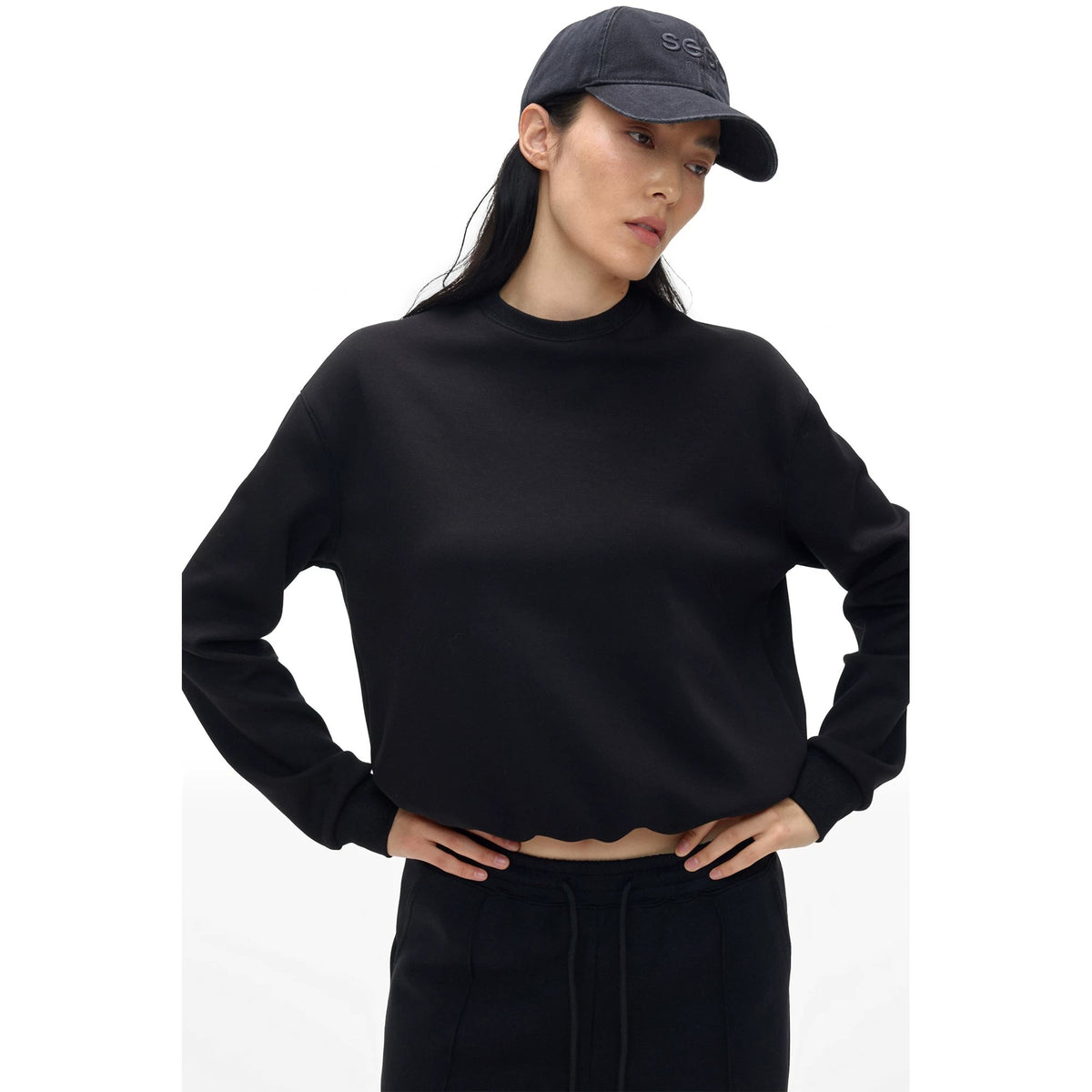 Curved-Brim Baseball Cap - main image 2