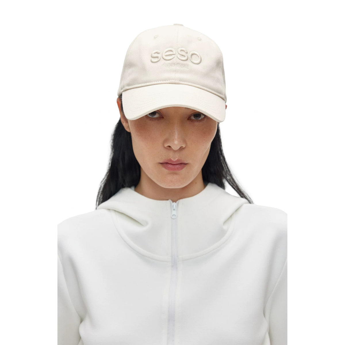 Curved-Brim Baseball Cap - main image 3