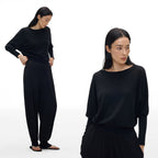 Boat Neck Sweater - main image 3