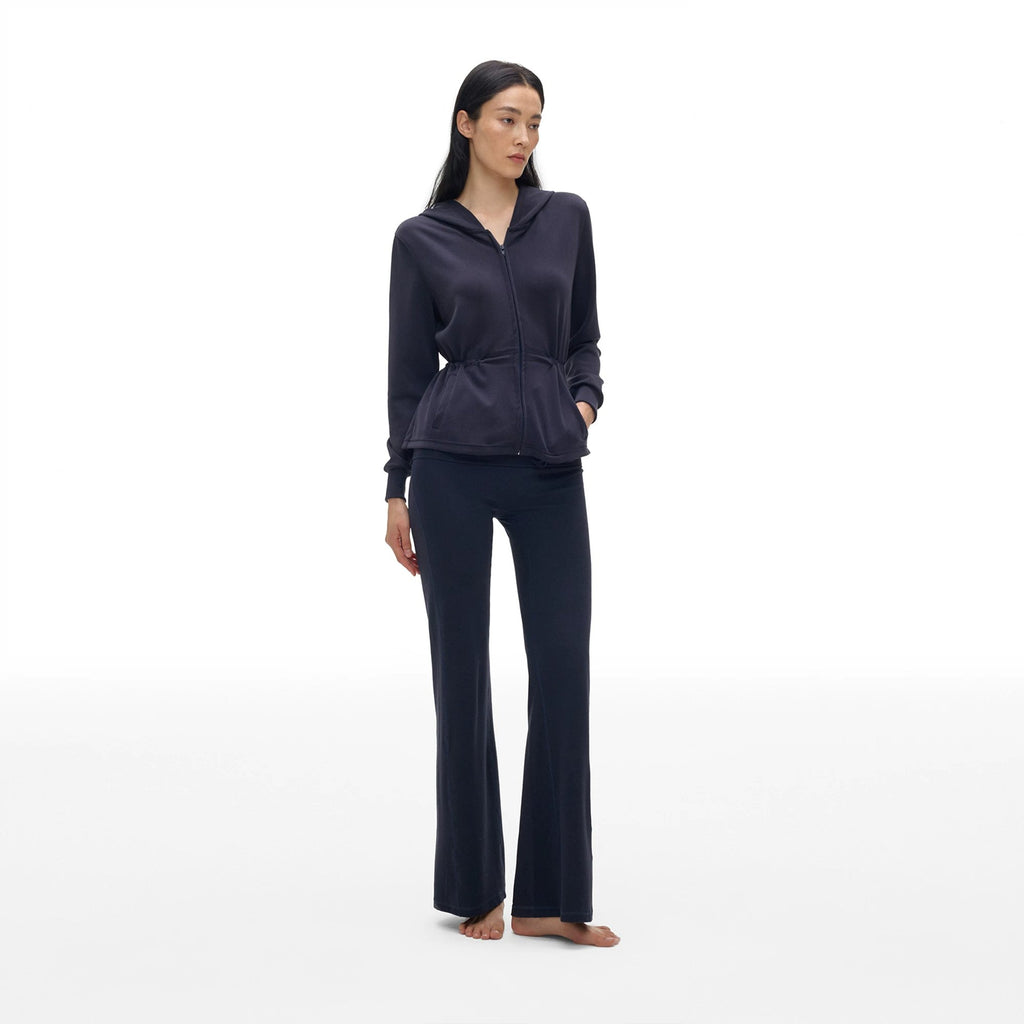 Two-Way Cinched-Waist Sweatshirt - main image 4