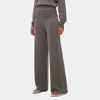 Foldover Waist Wide-Leg Knit Pants - main image 1