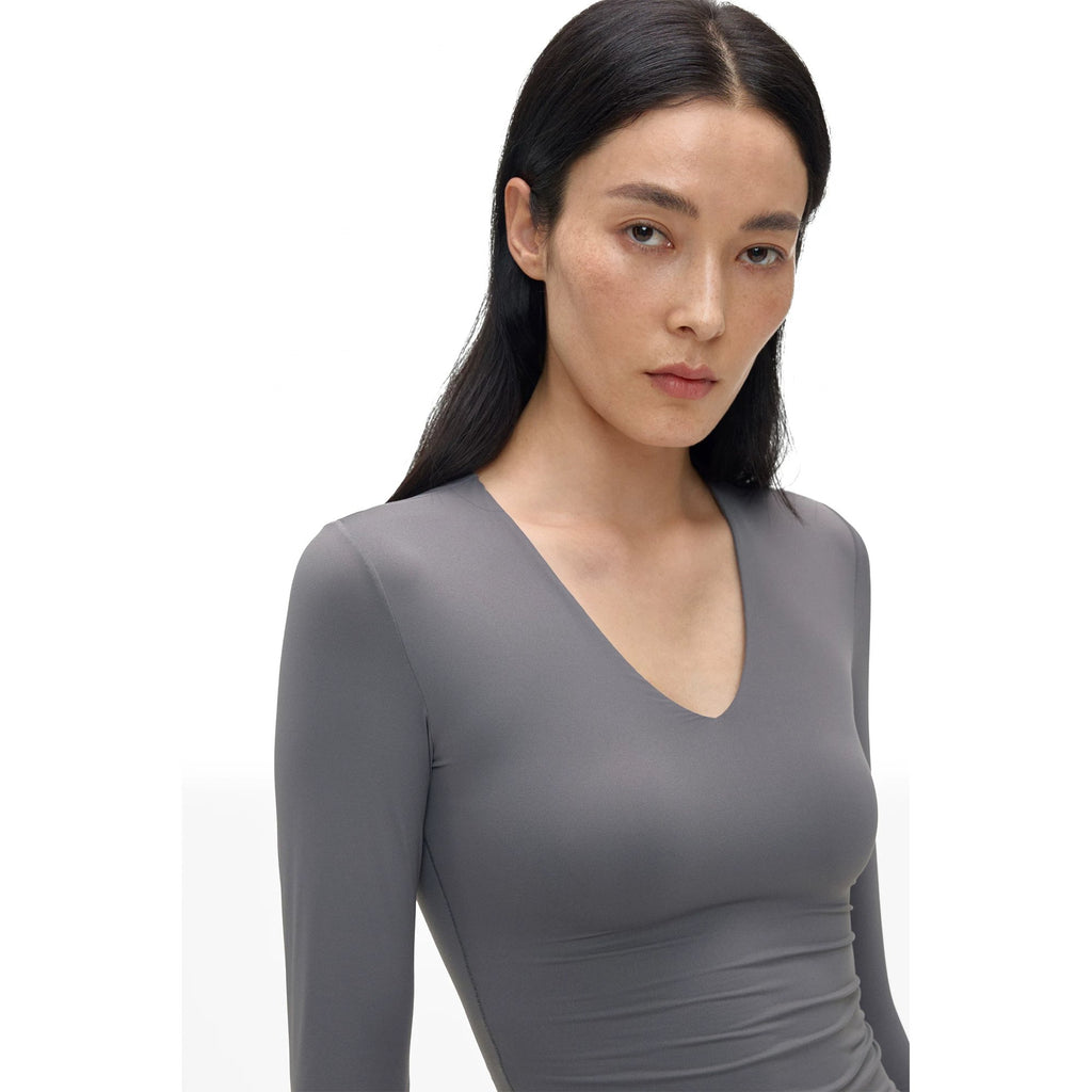 Stretch V-Neck Tee - main image 2