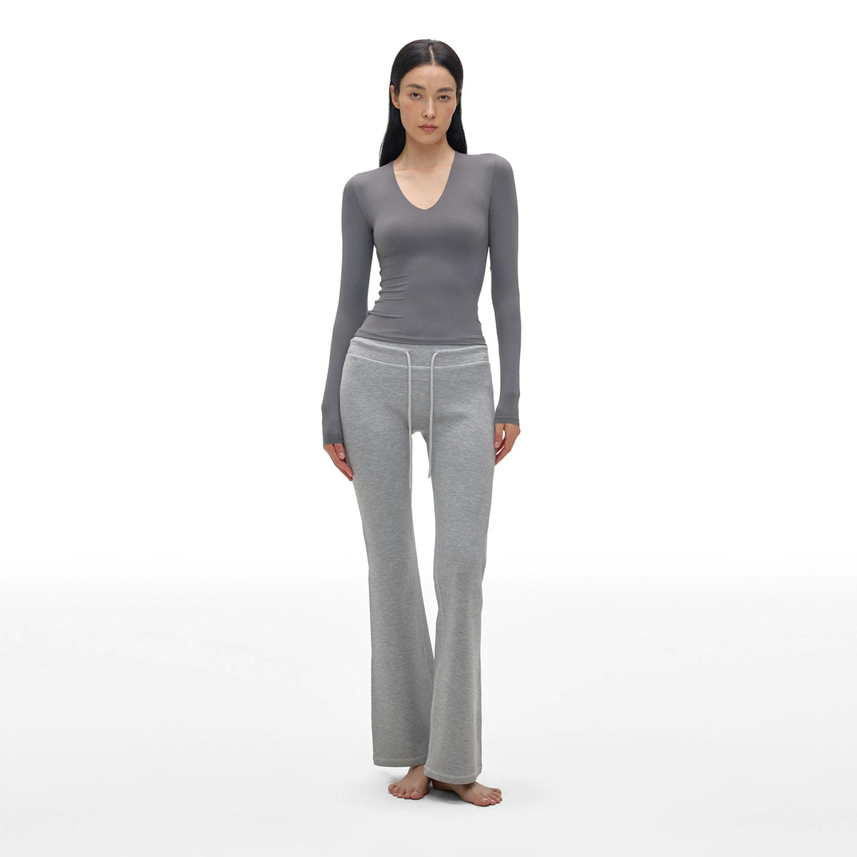 Stretch V-Neck Tee - main image 5
