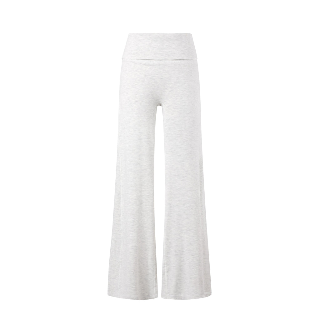 Foldover Waist Knit Pants