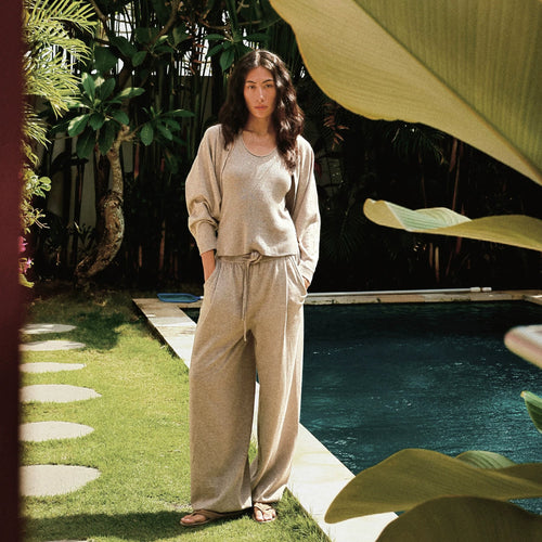 Cuffed Knit Pants - main image 2
