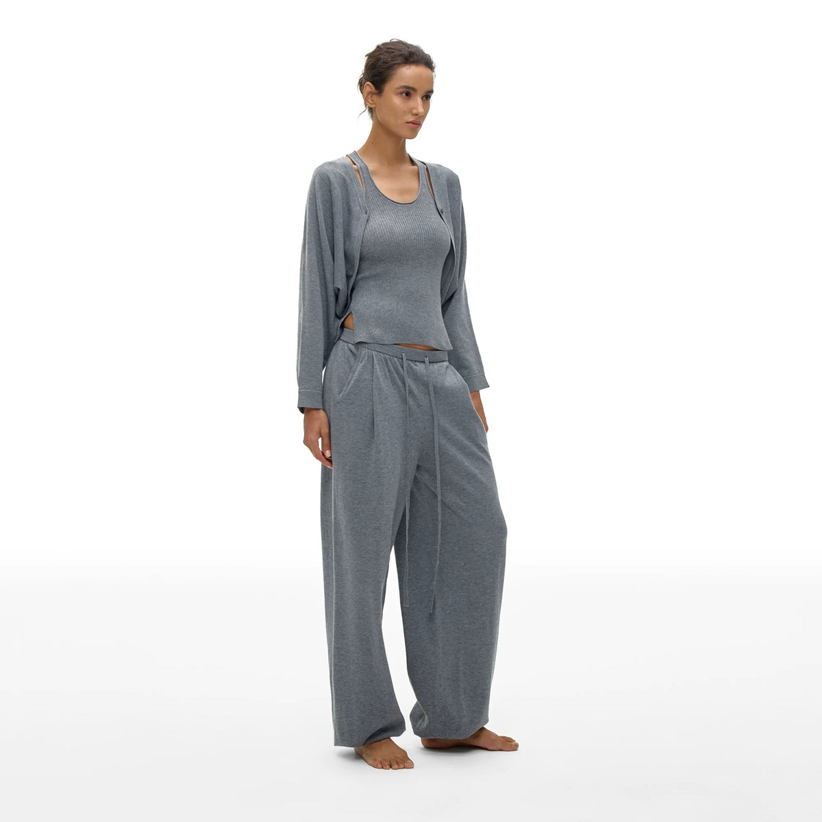 Cuffed Knit Pants - main image 3