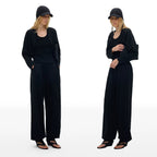 Cuffed Knit Pants - main image 4