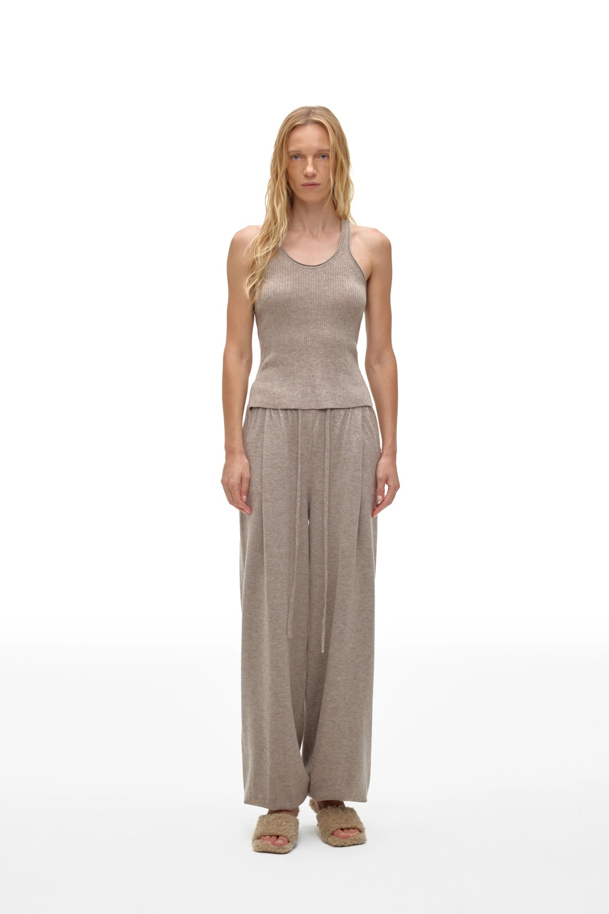 Cuffed Knit Pants