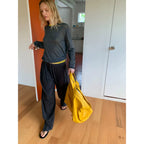 Two-Way Brushed Knit Pants - main image 5