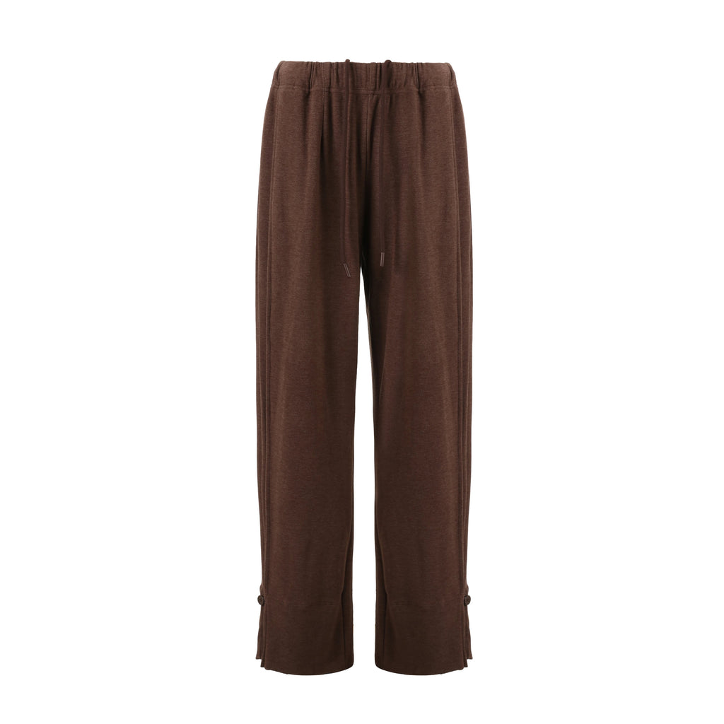 Two-Way Brushed Knit Pants