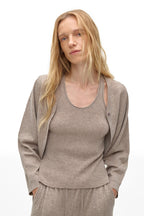 Two-Piece Knit Top Set