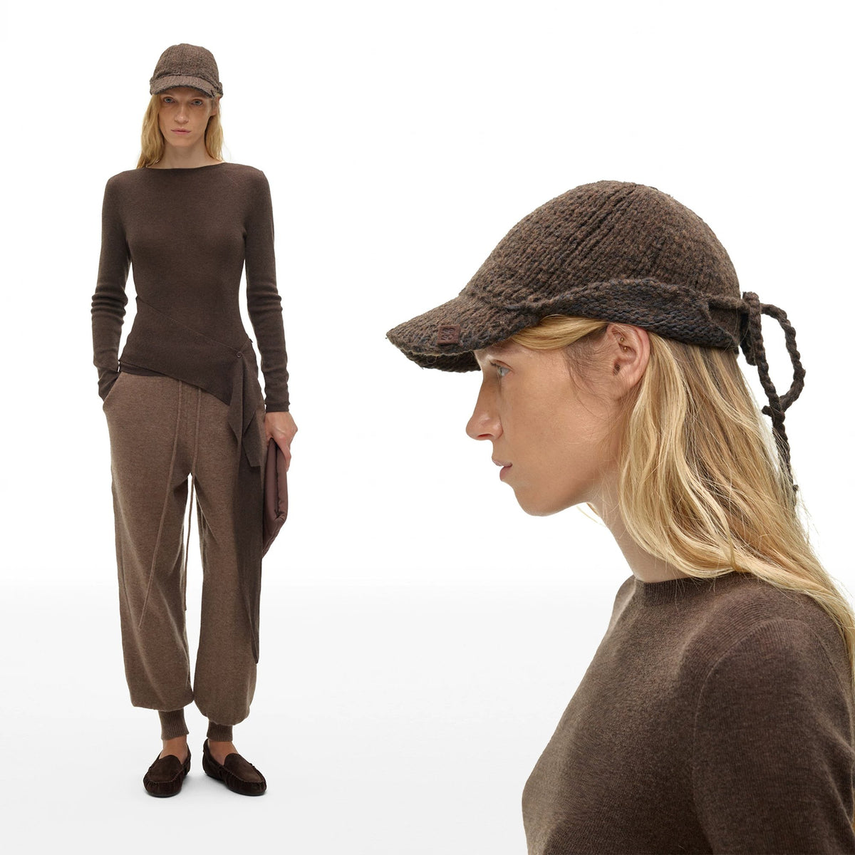 Knit Baseball Cap - main image 3
