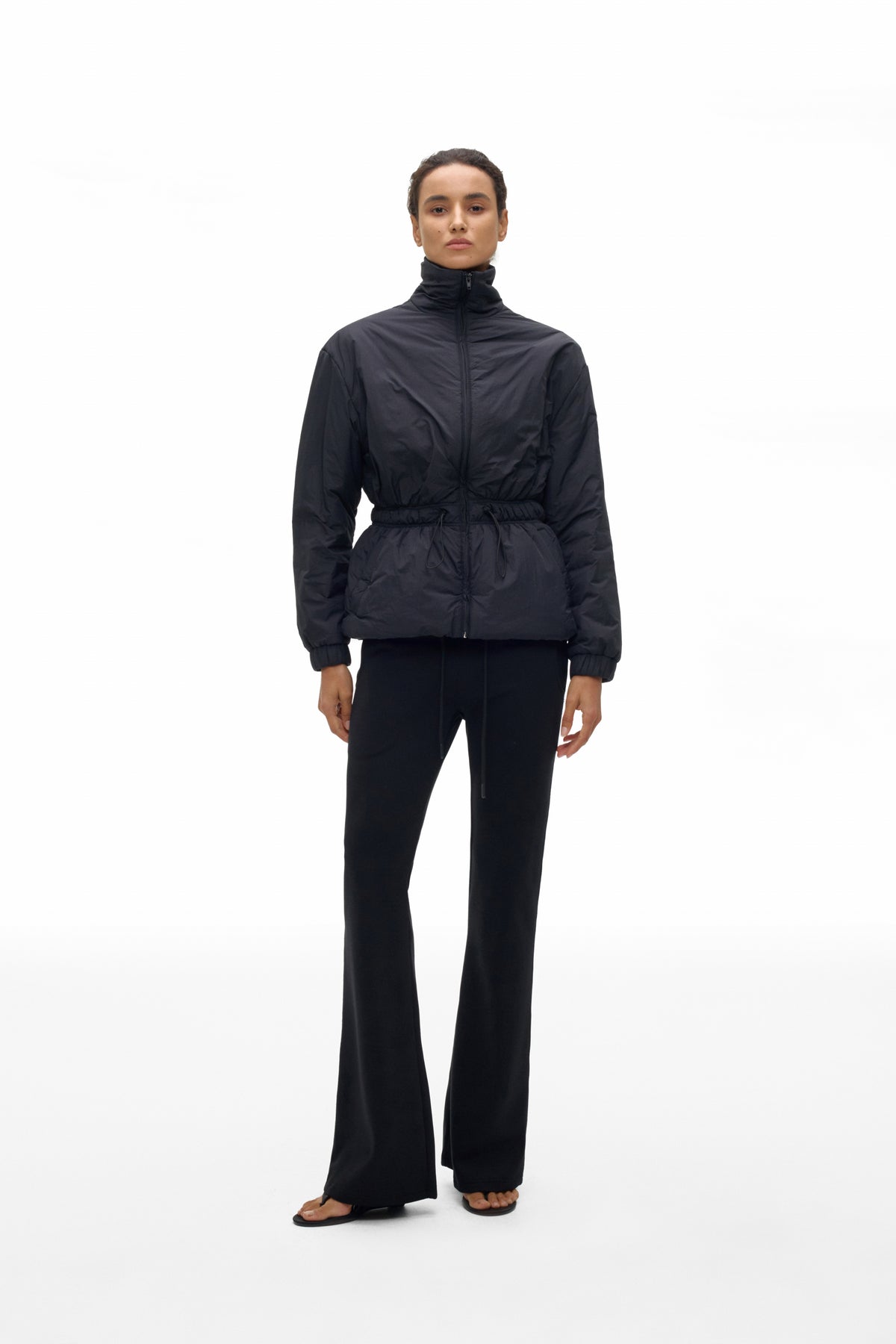 Mid-Rise Flare Pants